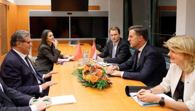 أخنوش يلتقي رئيس الوزراء الهولندي في برلين