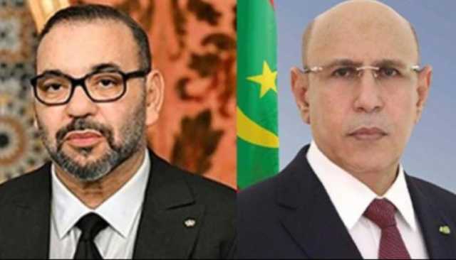 الرئيس الموريتاني يعزي جلالة الملك في وفاة والدته