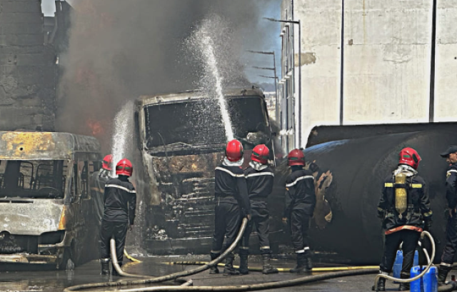 حريق مغوغة بطنجة.. إصابة 7 أشخاص باختناق والسلطات تحقق