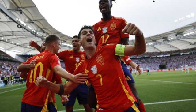 إسبانيا تهزم ألمانيا وتعبر لنصف نهائي كأس الأمم الأوروبية