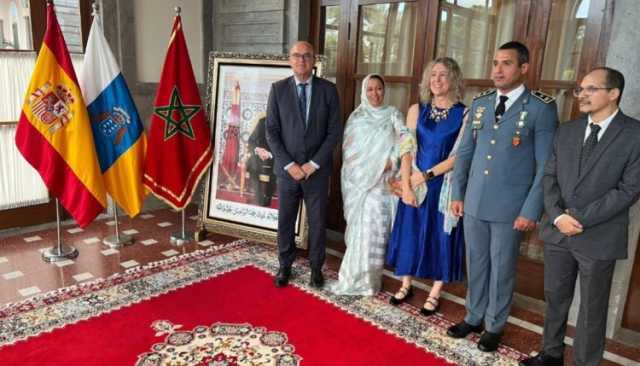 بمشاركة مسؤولين إسبان كبار..القنصلية المغربية بلاس بالماس تحتفل بعيد العرش المجيد 