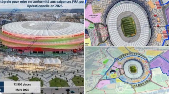 معطيات رسمية: ملعب طنجـة سيكـون جاهـزاً مارس 2025