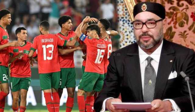 الملك سعيد بتتويج المنتخب الأولمبي ويشيد بتميز الكرة المغربية عالميا