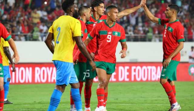 المنتخب المغربي يقص شريط رحلته في تصفيات كأس إفريقيا بفوز كبير على الغابون