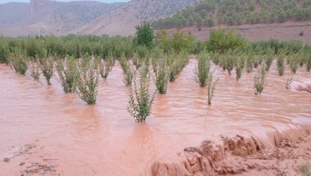 أمطار غزيرة تروي ظمأ دواوير آيت بوكماز بأزيلال