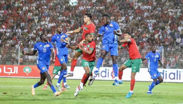 حركاس يحصل على أسوء تنقيط في مباراة المغرب أفريقيا الوسطى