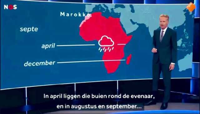 التلفزيون الهولندي ينشر خريطة المغرب كاملة