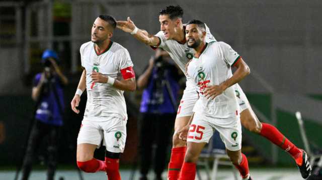 كأس الأمم الأفريقية: المغرب يفوز على زامبيا ويحسم صدارة المجموعة السادسة