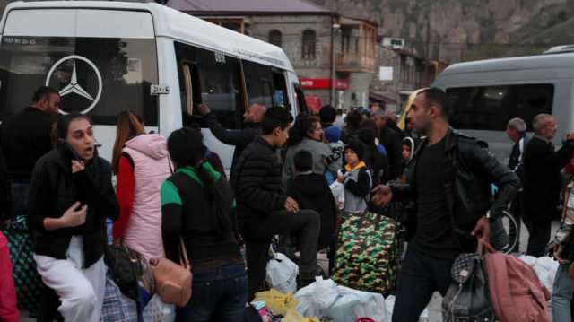 يريفان تعلن وصول أكثر من نصف سكان ناغورني قره باغ إلى أرمينيا