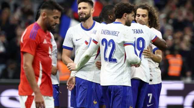 فرنسا تعوض خسارتها أمام ألمانيا بفوزها 3-2 على تشيلي وديا