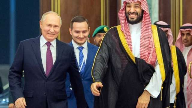 بوتين وبن سلمان يناقشان في الرياض مسائل تتعلق بالاستثمارات والطاقة والنزاع الفلسطيني الإسرائيلي