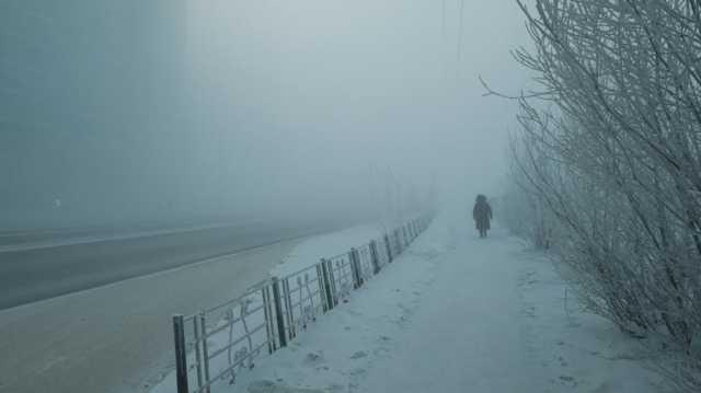 غيوم مجمدة وضباب... درجات الحرارة تنخفض لأقل من 58 تحت الصفر في سيبيريا