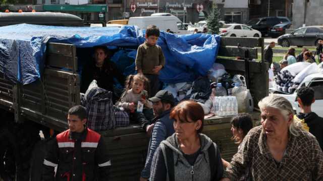 أرمينيا: ارتفاع عدد اللاجئين الفارين من ناغورني قره باغ إلى أكثر من 100 ألف شخص