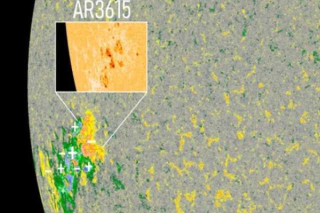 علماء: بقعة شمسية تتوسع وعاصفة مغناطيسية قوية تقترب لتضرب الأرض