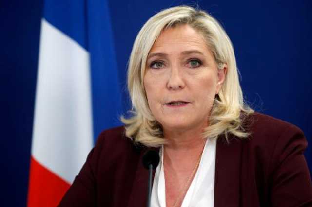 اليمينية الفرنسية مارين لوبان تطالب بإخلاء غزة من السكان لسبب صادم!