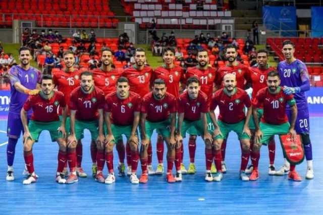 اختيار المنتخب المغربي للفوتصال الأفضل عالميا