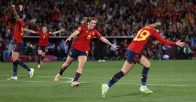 تتويج المنتخب الإسباني سيدات بطلا للعالم للمرة الأولى في تاريخه