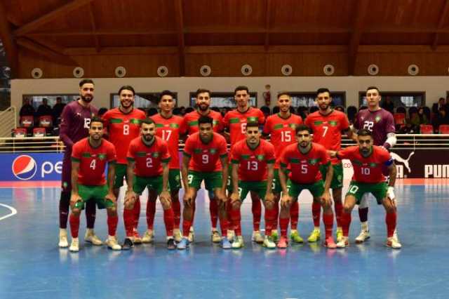 كان الفوتصال.. المنتخب المغربي يدشن حملة الدفاع عن لقبه بخماسية في مرمى أنغولا