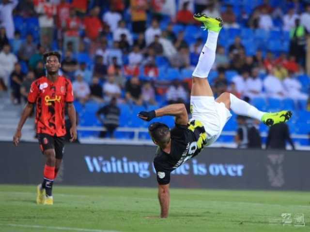 هدف عالمي لحمد الله في الدوري السعودي (فيديو)