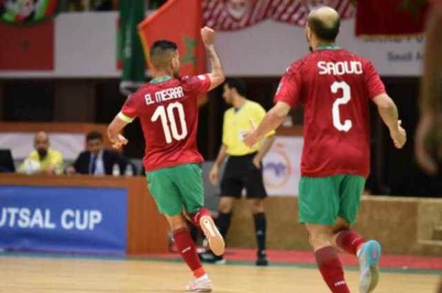 أسود الفوتسال يسحقون المنتخب العراقي بخماسية