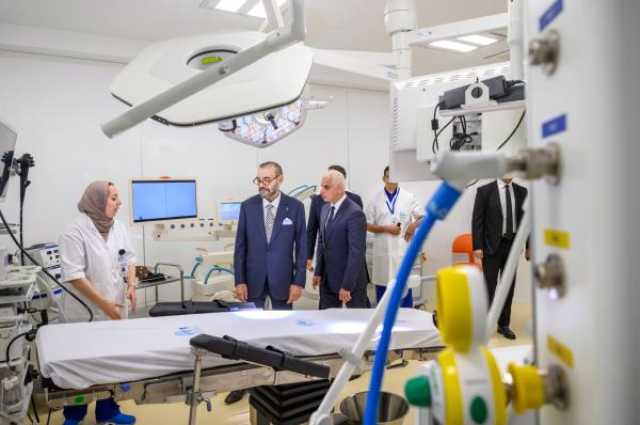 الملك محمد السادس يعطي تعليماته لإطلاق العمل بمستشفيين جديدين