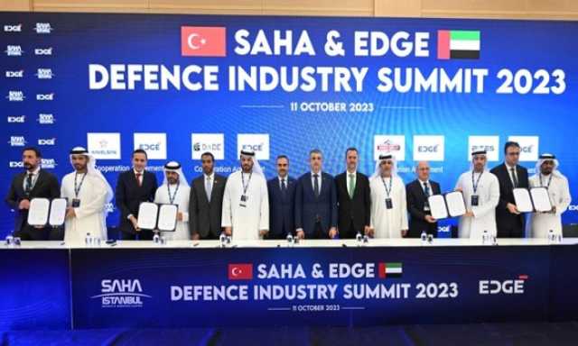 شركات تركية وإماراتية توقع 24 اتفاقية تعاون حول الصناعات الدفاعية