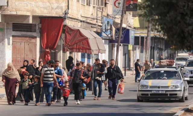 خوف من المجهول مع نزوح الآلاف من الفلسطينيين إلى جنوب غزة