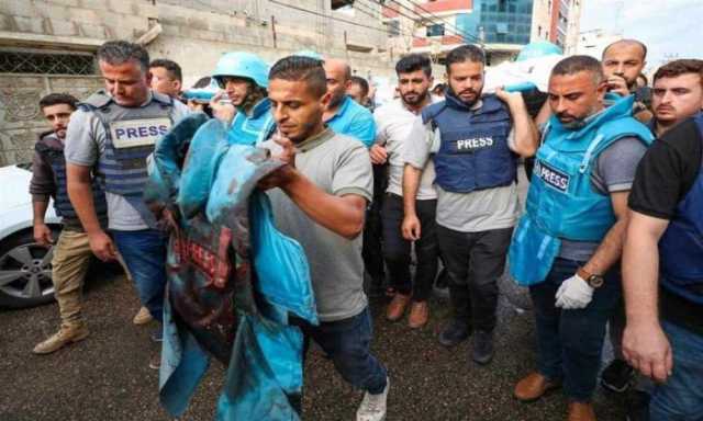 8 أيام من حرب غزة تحصد أرواح 10 صحفيين فلسطينيين وإسرائيلي ولبناني 