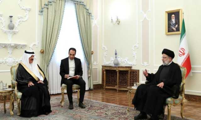 رئيس إيران يتسلم أوراق السفير السعودي الجديد ويدعو لوحدة الموقف الإسلامي إزاء غزة
