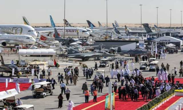 معرض دبي للطيران يشهد خلو منصتي عرض شركتين إسرائيليتين لتصنيع الأسلحة