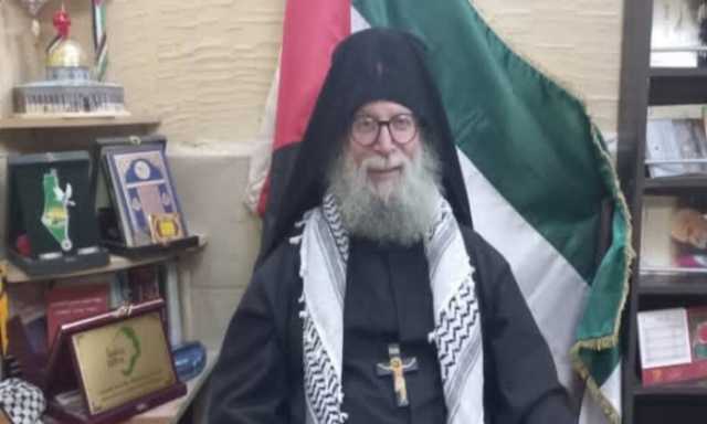 راهب فلسطيني : مستعد لحمل السلاح والدفاع عن أهل غزة