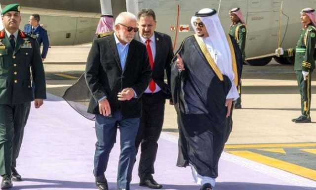 رئيس البرازيل يصل إلى السعودية.. وغزة حاضرة على مباحثاته مع بن سلمان (فيديو)