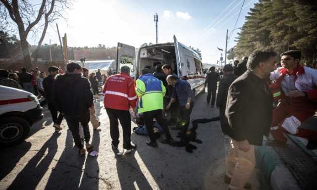 حصيلة تفجيري محيط قبر قاسم سليماني في إيران تتجاوز 100 قتيل.. ورئيسي: سننتقم