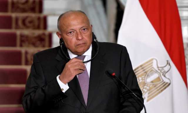 خلال استقبال نواب أمريكيين.. وزير الخارجية المصري يؤكد رفض تهجير الفلسطينيين