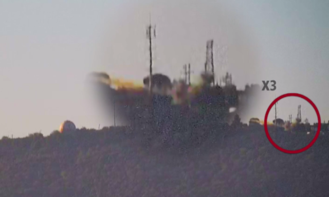 حزب الله يعرض مشاهد لاستهداف قاعدة ميرون الجوية الإسرائيلية