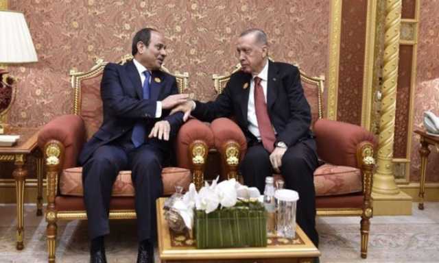 بلومبرج: أردوغان يزور مصر منتصف فبراير المقبل.. ويناقش هذه القضايا مع السيسي