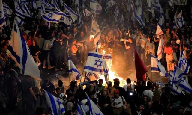 عودة المظاهرات ضد نتنياهو وتعديلاته القضائية داخل تل أبيب للمرة الأولى منذ 7 أكتوبر