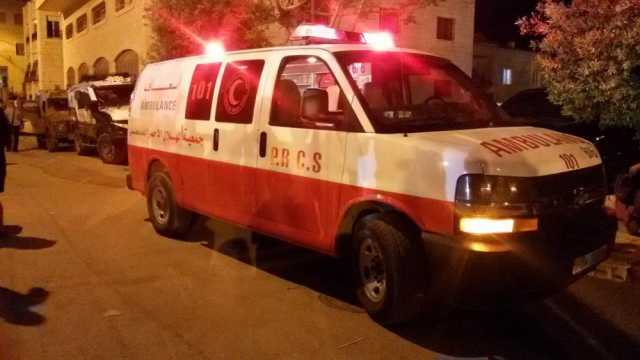 إصابة 3 ضباط بانفجار جسم مشبوه في نابلس