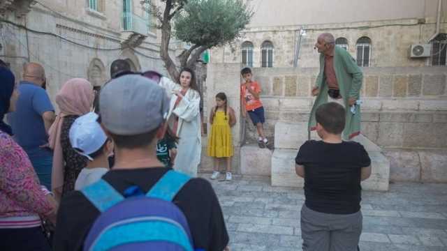 مسرحية 'فسيفساء القدس' تحيي حارات القدس القديمة