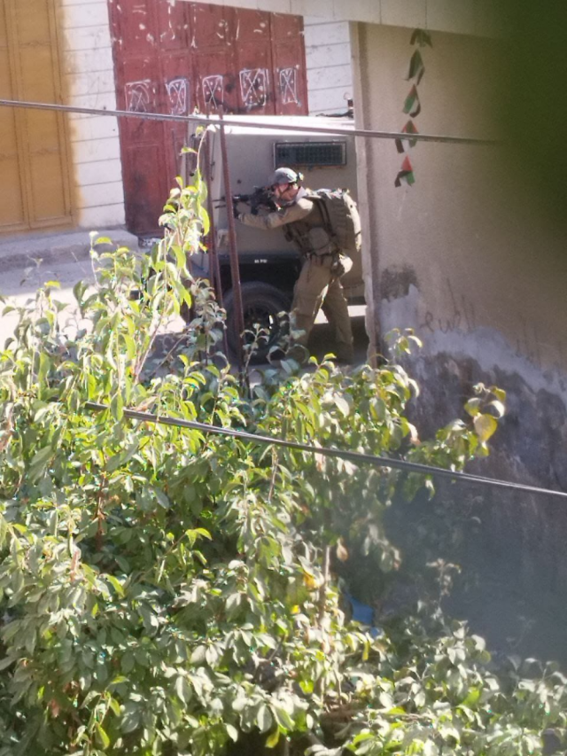 الاحتلال يعتقل شابا ويصيب 3 آخرين في بلدة بيتا بنابلس