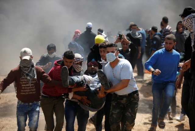قصف نقطة رصد للمقاومة وإصابات بقمع الاحتلال تظاهرات شرقي غزة