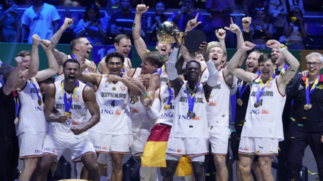 المنتخب الألماني يحرز لقب كأس العالم بكرة السلة