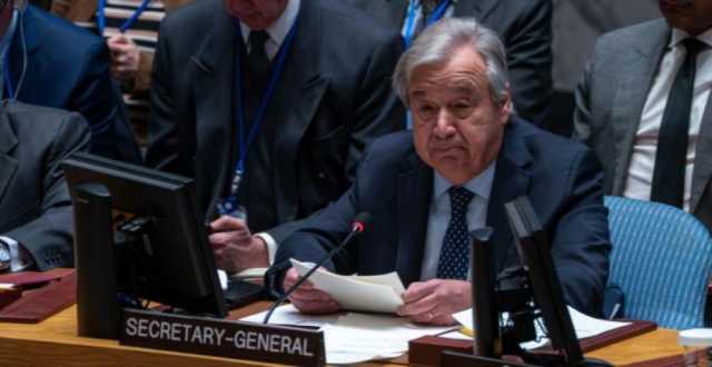 مجلس الأمن يبحث الأوضاع في غزة وغوتيريش يعلن عن أكبر خسارة بتاريخ الأمم المتحدة