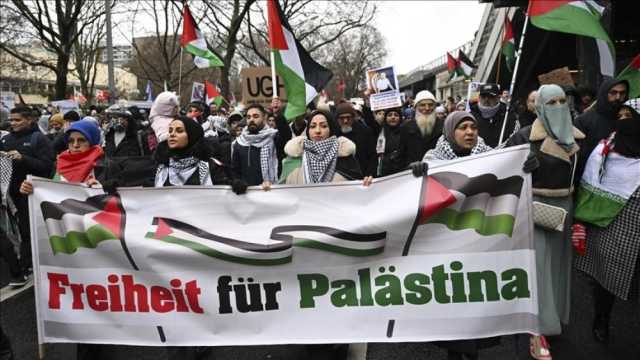 'الشعبية' تدين قمع السلطات الألمانية تظاهرات سلمية مؤيدة لغزة