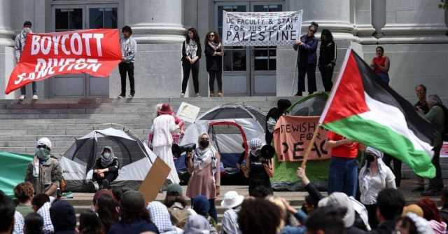 اعتقال 25 مؤيدا لفلسطين من جامعة كاليفورنيا