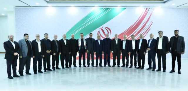 هنية وقادة بالفصائل يلتقون وزير الخارجية الإيراني الجديد في طهران