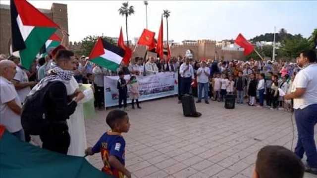 مناهضو التطبيع في المغرب يحتجون في ذكرى النكبة ويحشدون لمسيرة وطنية