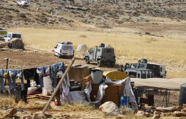 حرب إسرائيلية صامتة تهدد تجمعات البدو في 'المعرجات'