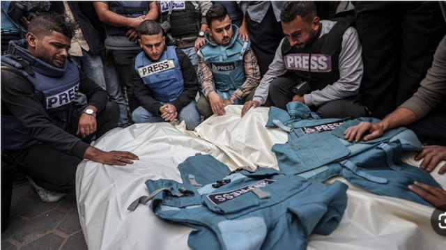 مركز حماية الصحفيين يطالب بوقف المقتلة الإسرائيلية المستمرة للصحافيين في غزة