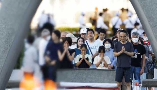 اليابان تُحيي الذكرى الـ 78 لضحايا قنبلة هيروشيما الذرية